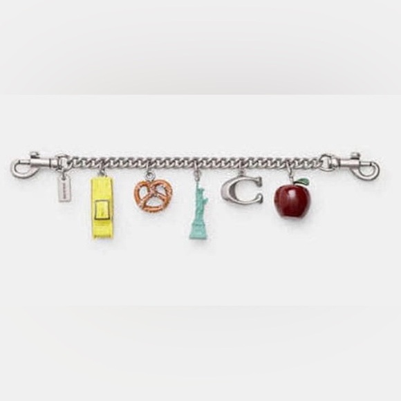 Coach Accessories - Coach New York Motif Chain Bag Charm